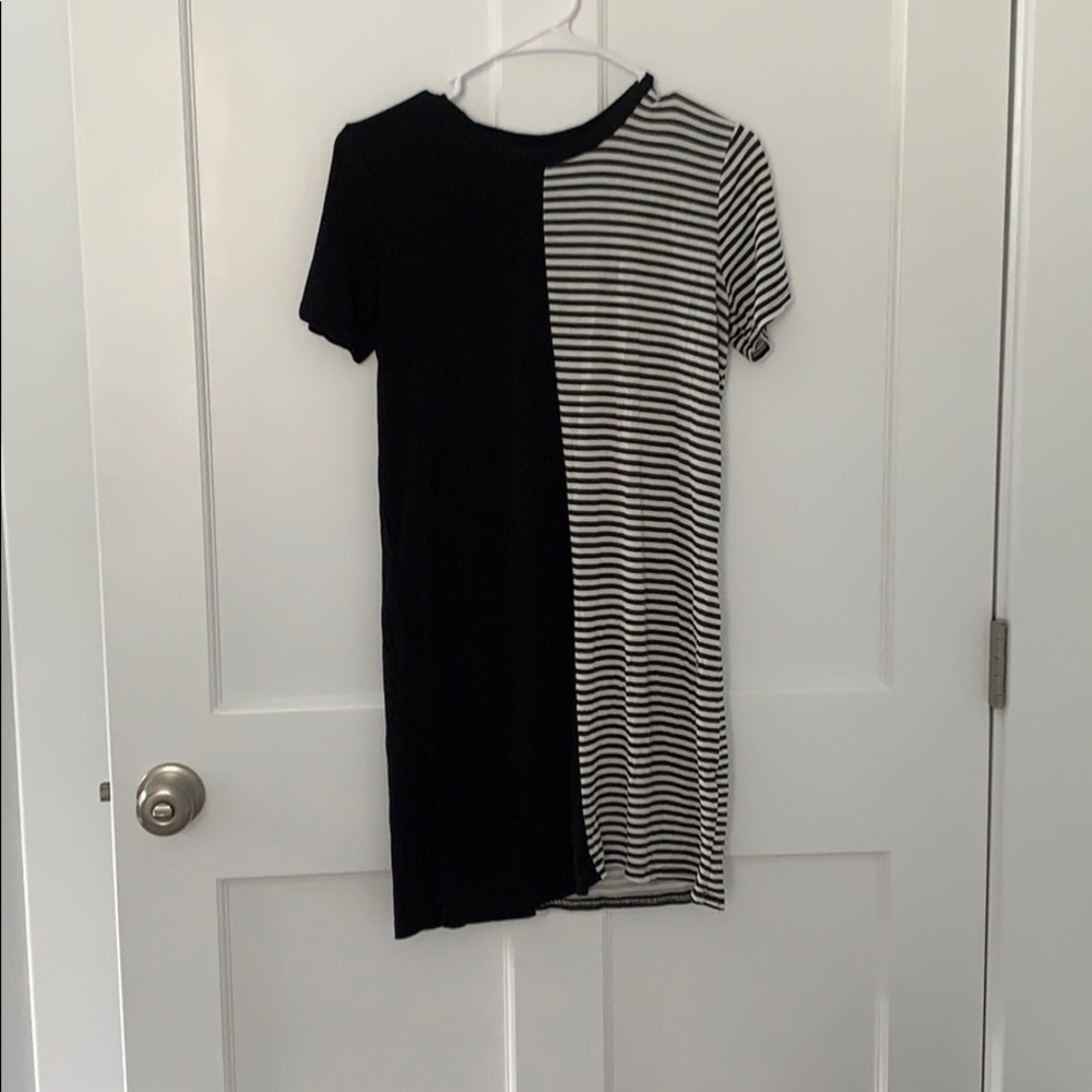 ASOS colorblock shirt dress